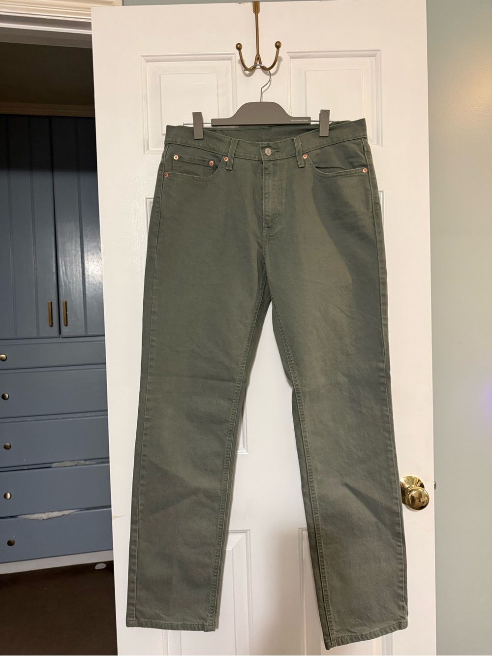 Levi's Men's 541 athletic fit Jeans in Olive